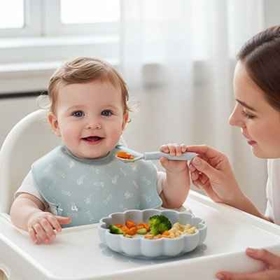 Assiette bébé ventouse | SécuriRepas