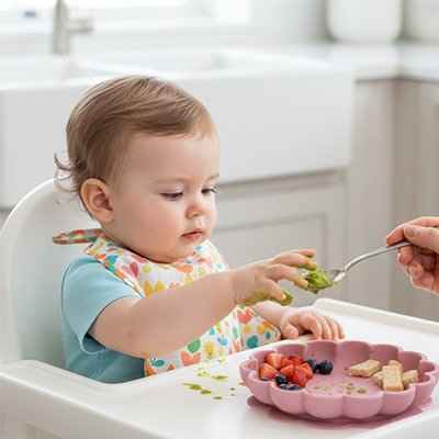 Assiette bébé ventouse | SécuriRepas