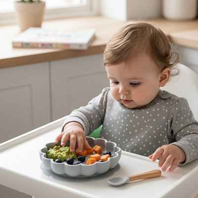 Assiette bébé ventouse | SécuriRepas