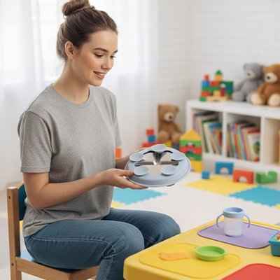 Assiette bébé ventouse | SecurEat
