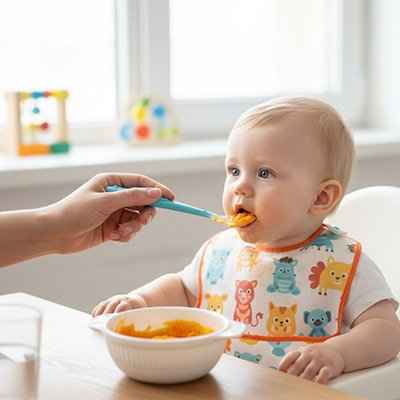 Cuillère Bébé | Ergonomique Silicone Sans BPA
