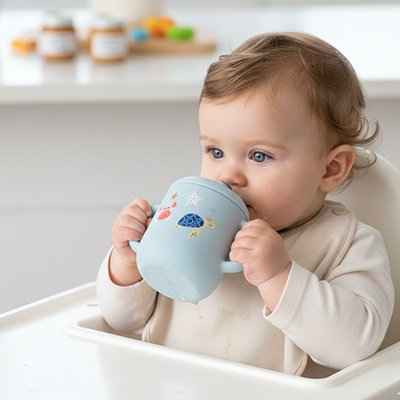 Gobelet bébé | Anti-fuites Coloré (Copie)