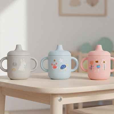 Gobelet bébé | Anti-fuites Coloré (Copie)