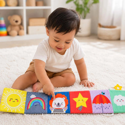 Livre bebe en tissus