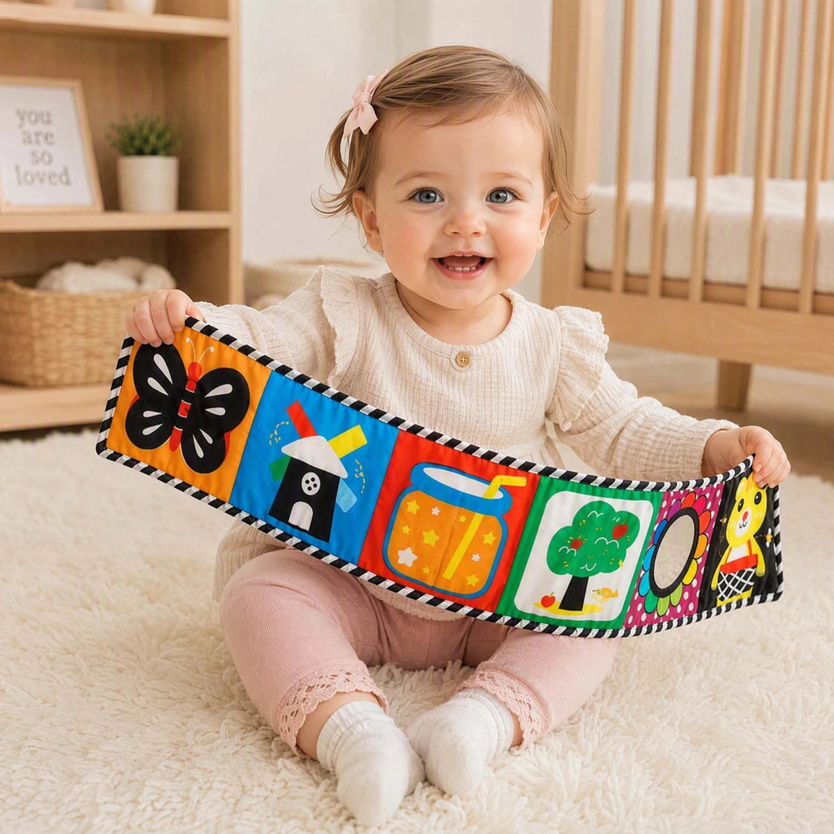 Livre bebe en tissus