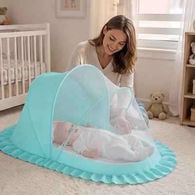 Moustiquaire lit bebe | Protection Anti-Piqures