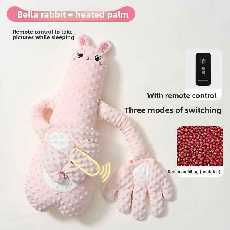 Doudou Apaisant Bébé – Peluche Musicale Anti-Bactérienne avec Chaleur Abdominale