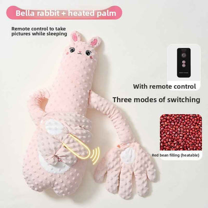 Doudou Apaisant Bébé – Peluche Musicale Anti-Bactérienne avec Chaleur Abdominale