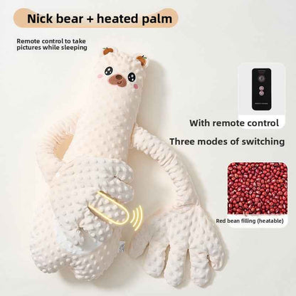 Doudou Apaisant Bébé – Peluche Musicale Anti-Bactérienne avec Chaleur Abdominale