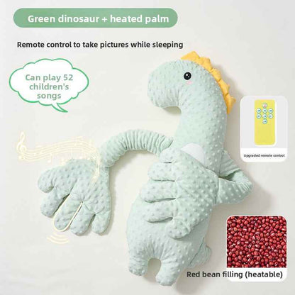 Doudou Apaisant Bébé – Peluche Musicale Anti-Bactérienne avec Chaleur Abdominale