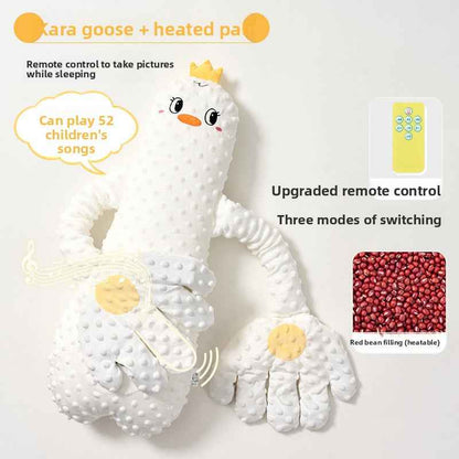 Doudou Apaisant Bébé – Peluche Musicale Anti-Bactérienne avec Chaleur Abdominale