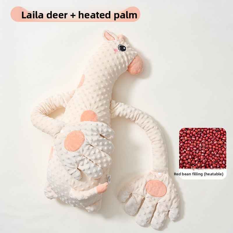 Doudou Apaisant Bébé – Peluche Musicale Anti-Bactérienne avec Chaleur Abdominale