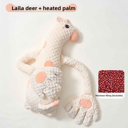 Doudou Apaisant Bébé – Peluche Musicale Anti-Bactérienne avec Chaleur Abdominale