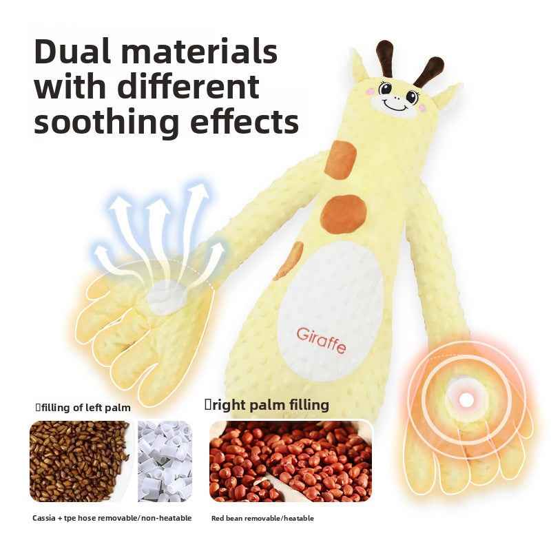 Doudou Apaisant Bébé – Peluche Musicale Anti-Bactérienne avec Chaleur Abdominale